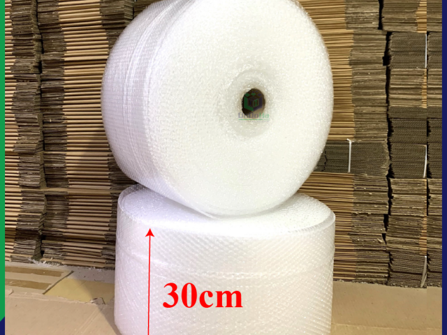 (30cm) Cuộn Bong Bóng Bọc Hàng Dễ Vỡ, Tránh Méo Hỏng Hàng Giá Rẻ Tại Xưởng